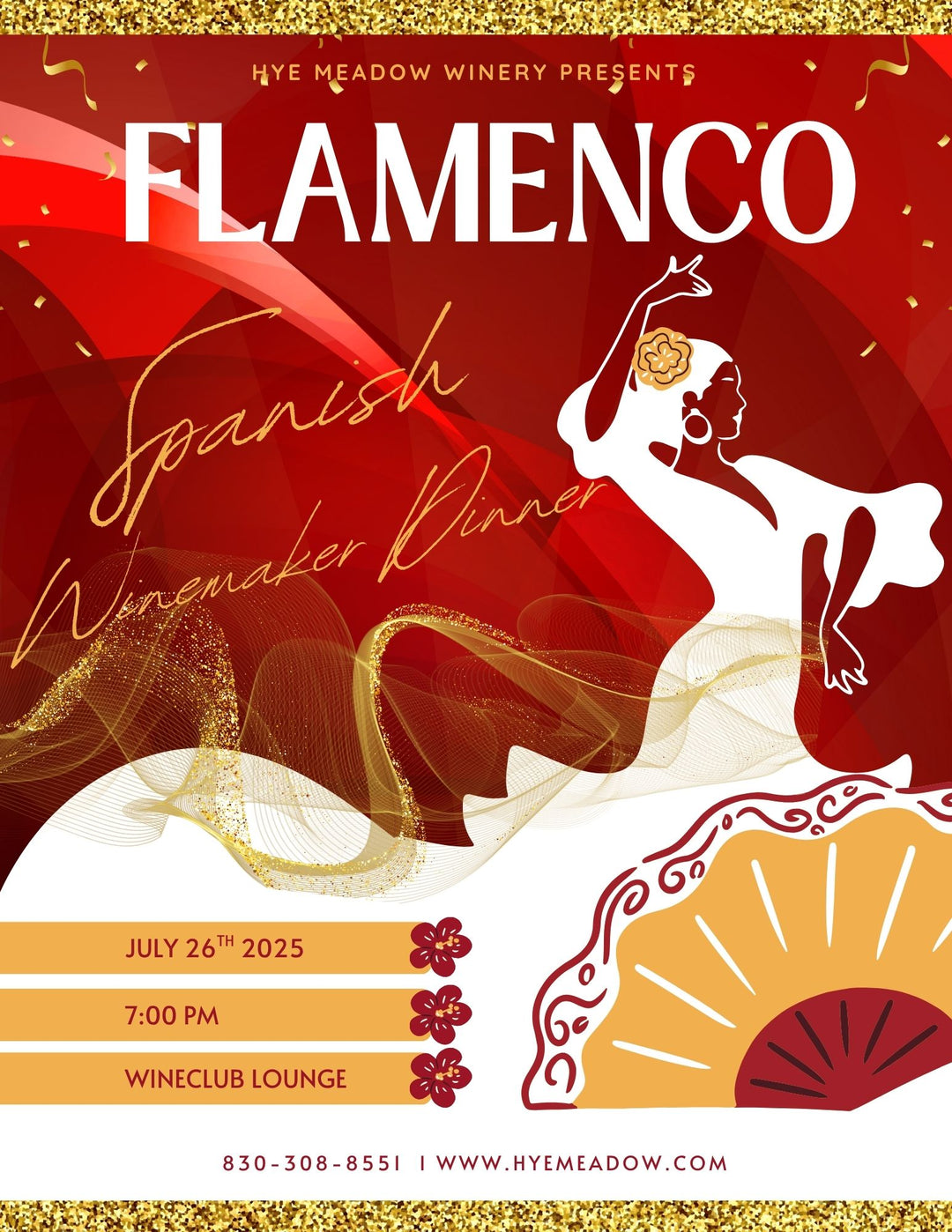 Flamenco Spanish Winemaker Dinner