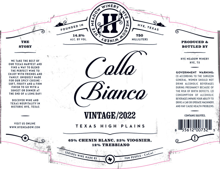 2022 Collo Bianco