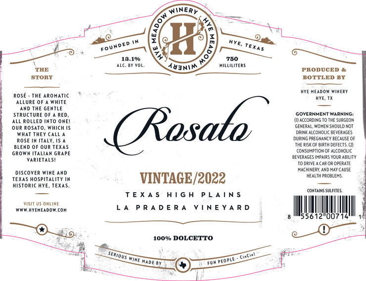 2022 Rosato