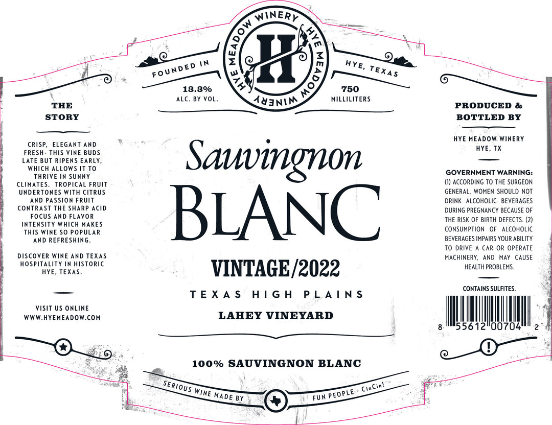 2022 Sauvignon Blanc