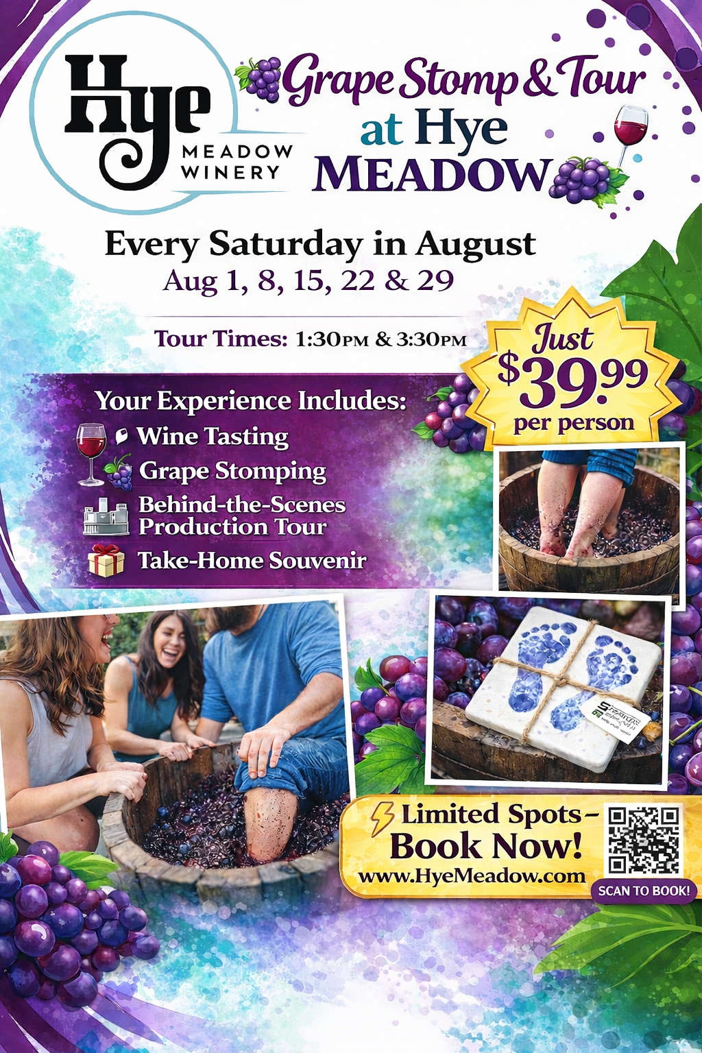 Grape Stomp & Tour