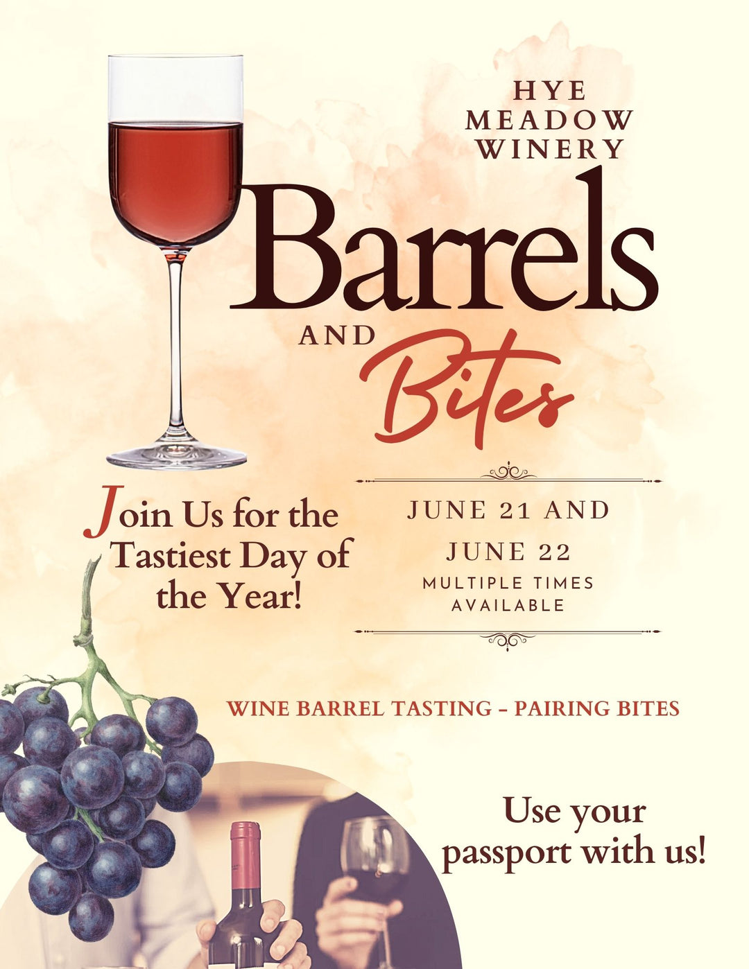 Barrels and Bites Passport Reservation