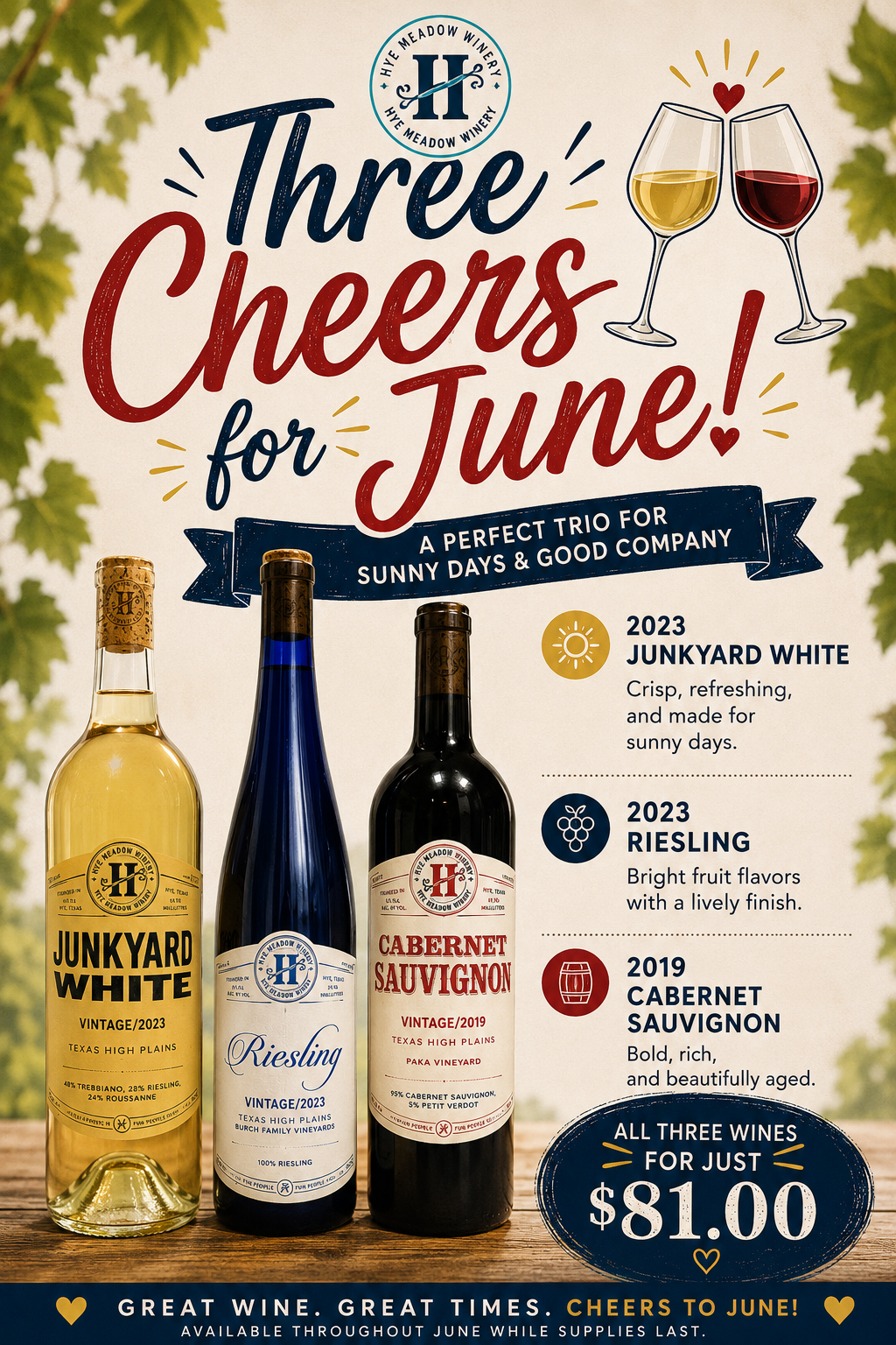 Three CHEERS for June Bundle 2026