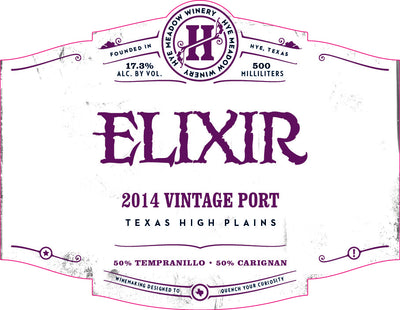 2014 Elixir Vintage Port
