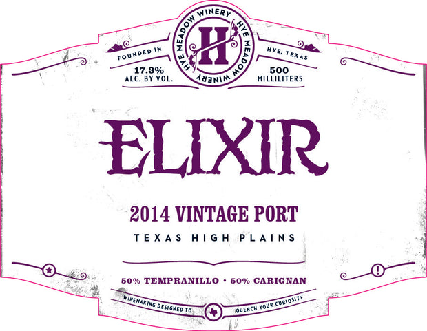 2014 Elixir Vintage Port