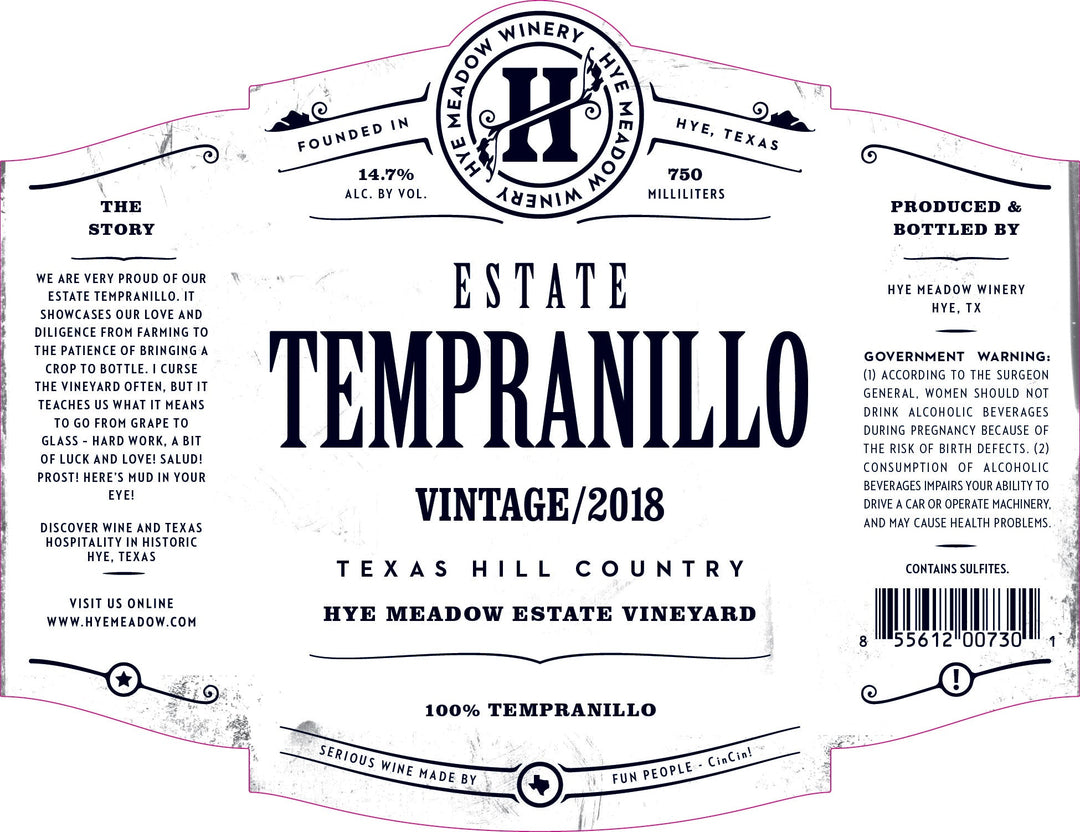 2018 Magnum 1.5L Estate Tempranillo