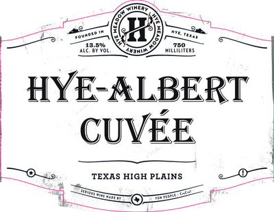 2021 Hye-Albert Cuvée